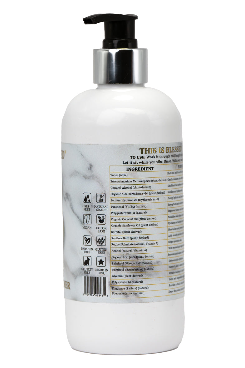 16oz Blessed Luxury Cloud Cream Plant Powered Conditioner